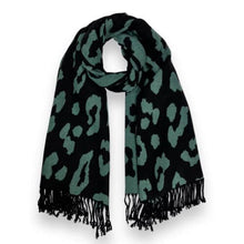 Cashmere Blend Leopard Scarf see