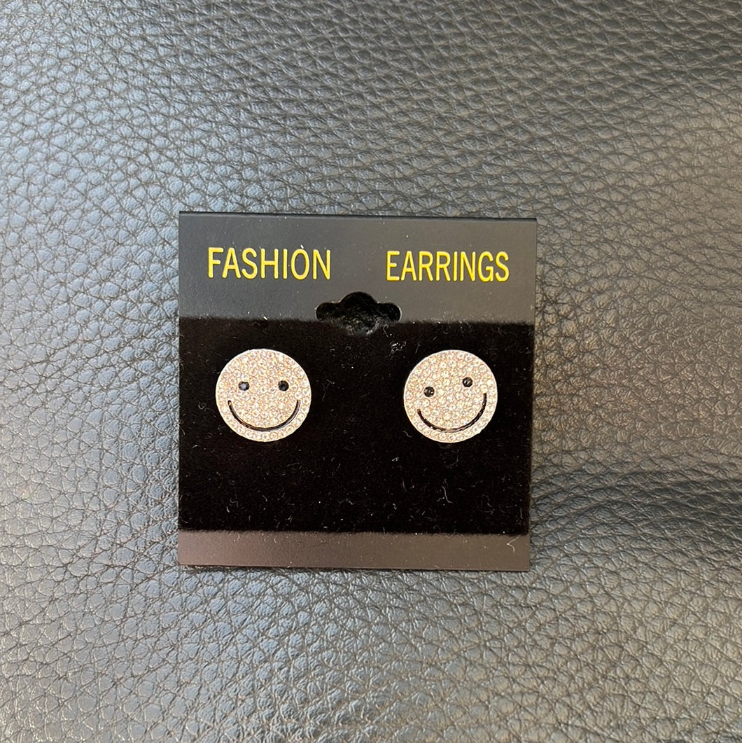 Smiley face earrings