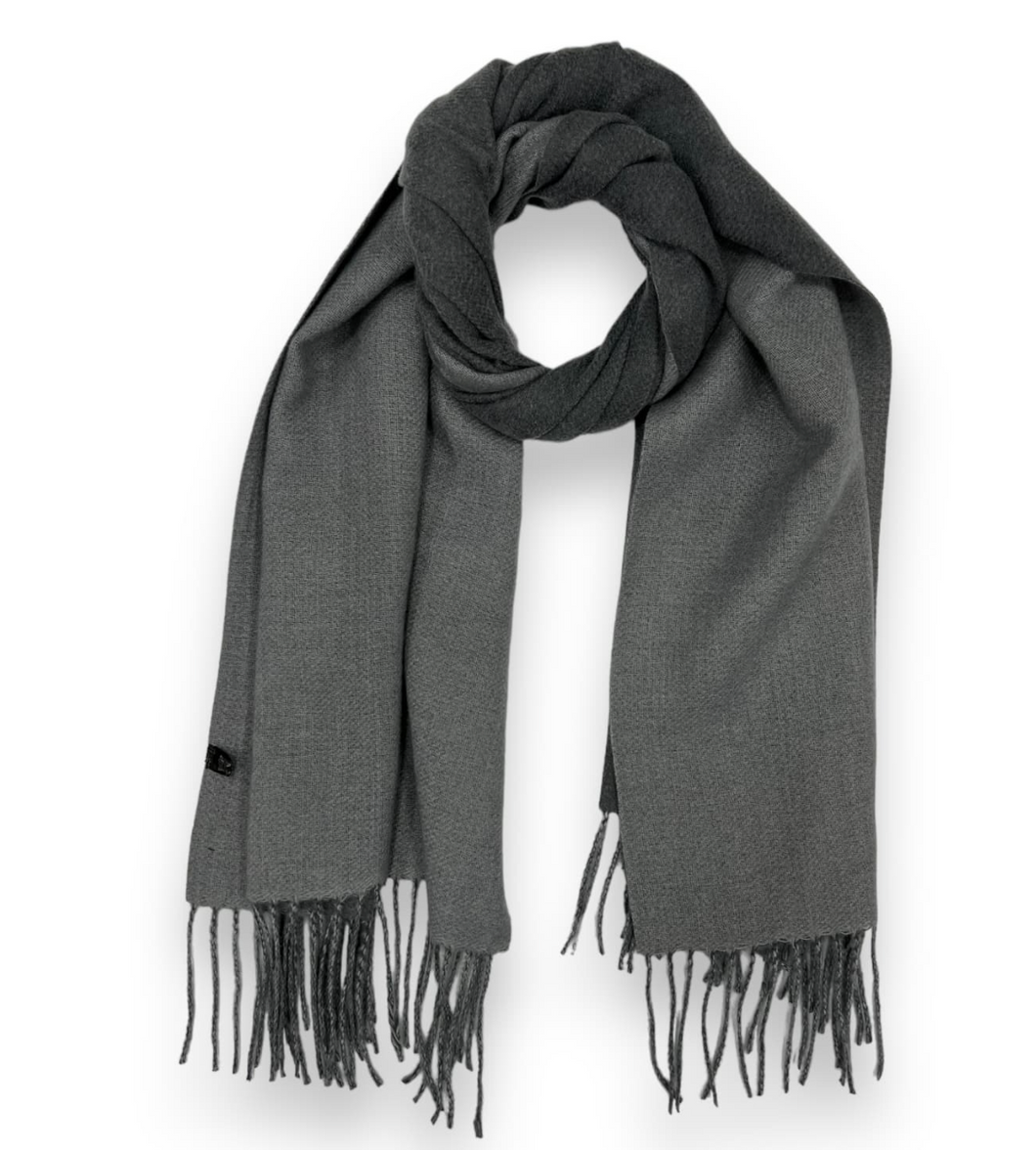 Reversible Two Tone Cashmere Blend  Scarf