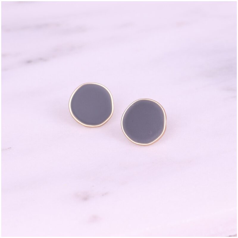 Stud Circle Earrings