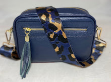 Leopard Print Bag Straps  - Gold Hardware