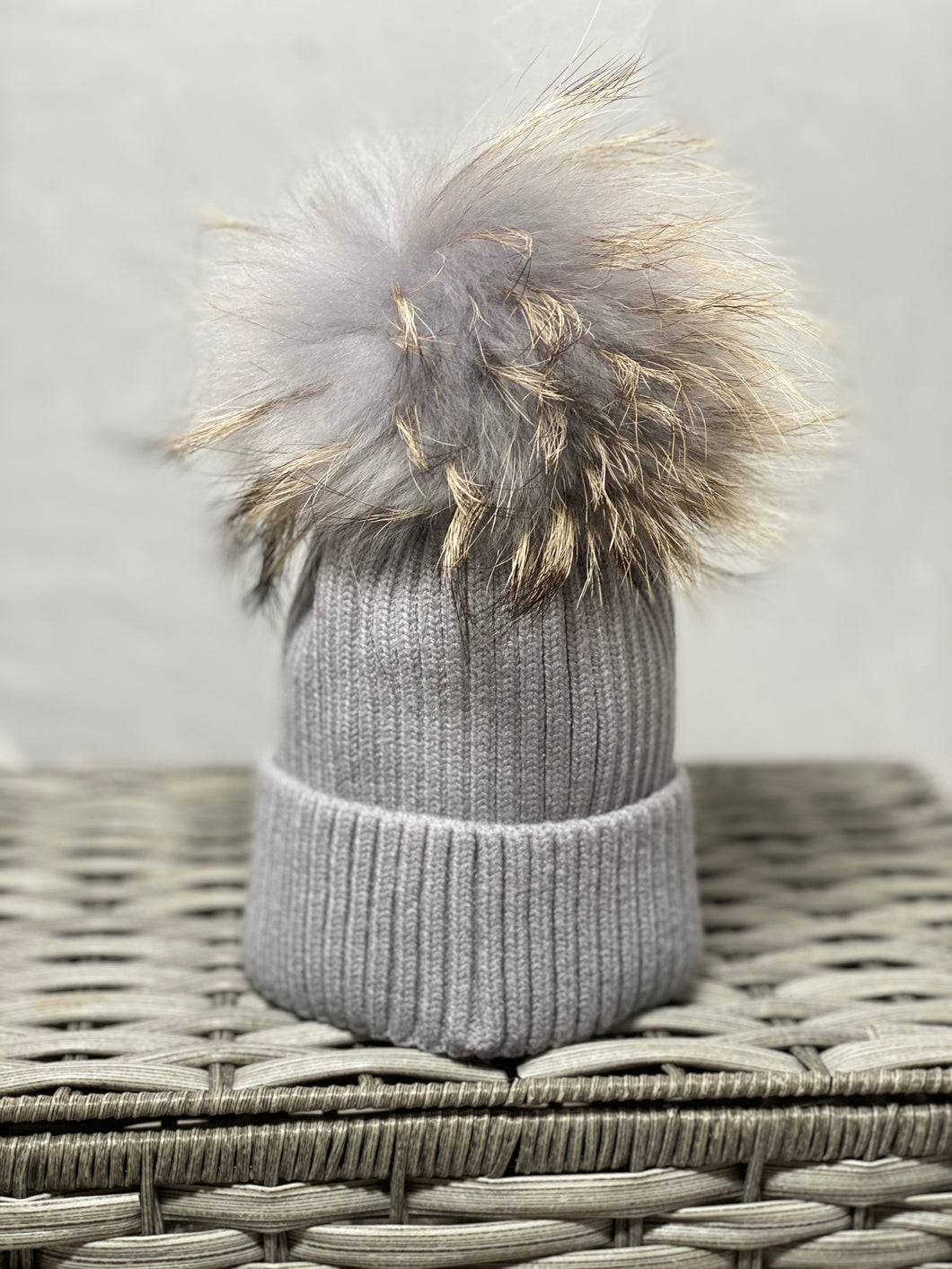 Children's Pom Pom Hat
