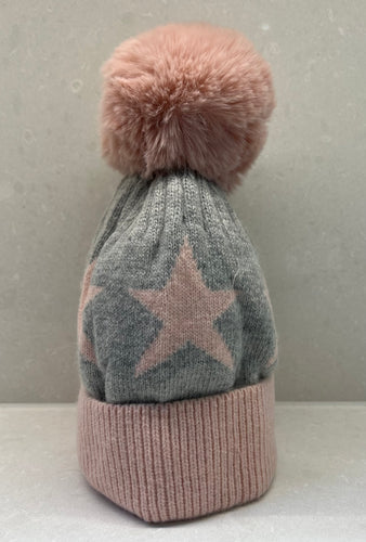 Star Pom Pom Hats
