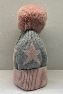 Star Pom Pom Hats