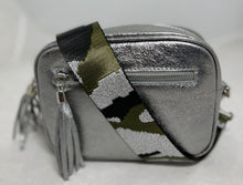 Camouflage Silver Hardware detachable Bag Straps
